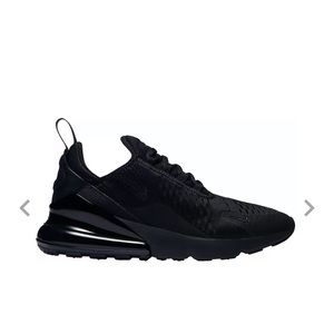 Nike Air Max 270 Black 8.5 Sneakers Running Shoes